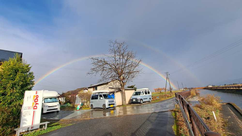 RVパーク しの389安曇野ステーション（Motorhome Overnight Station in Azumino）写真