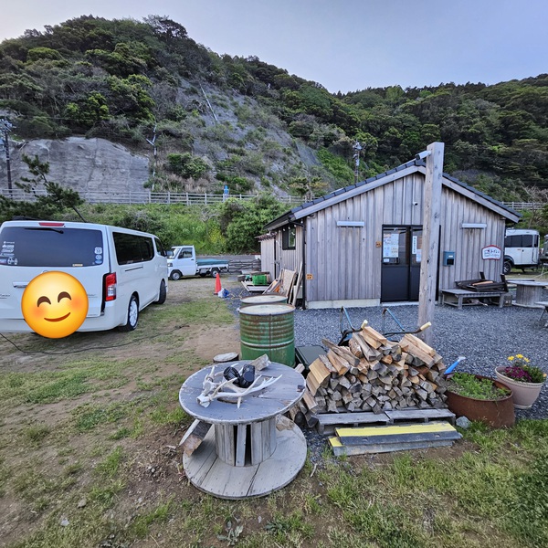海沿いのRVパークの写真